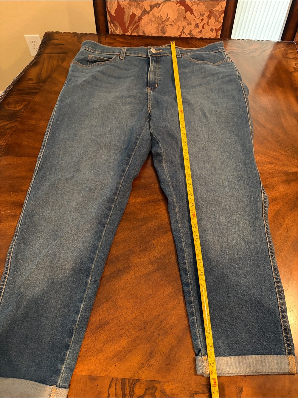 Levi Strauss Signature Mid Rise Boyfriend Jeans Size 14 W32